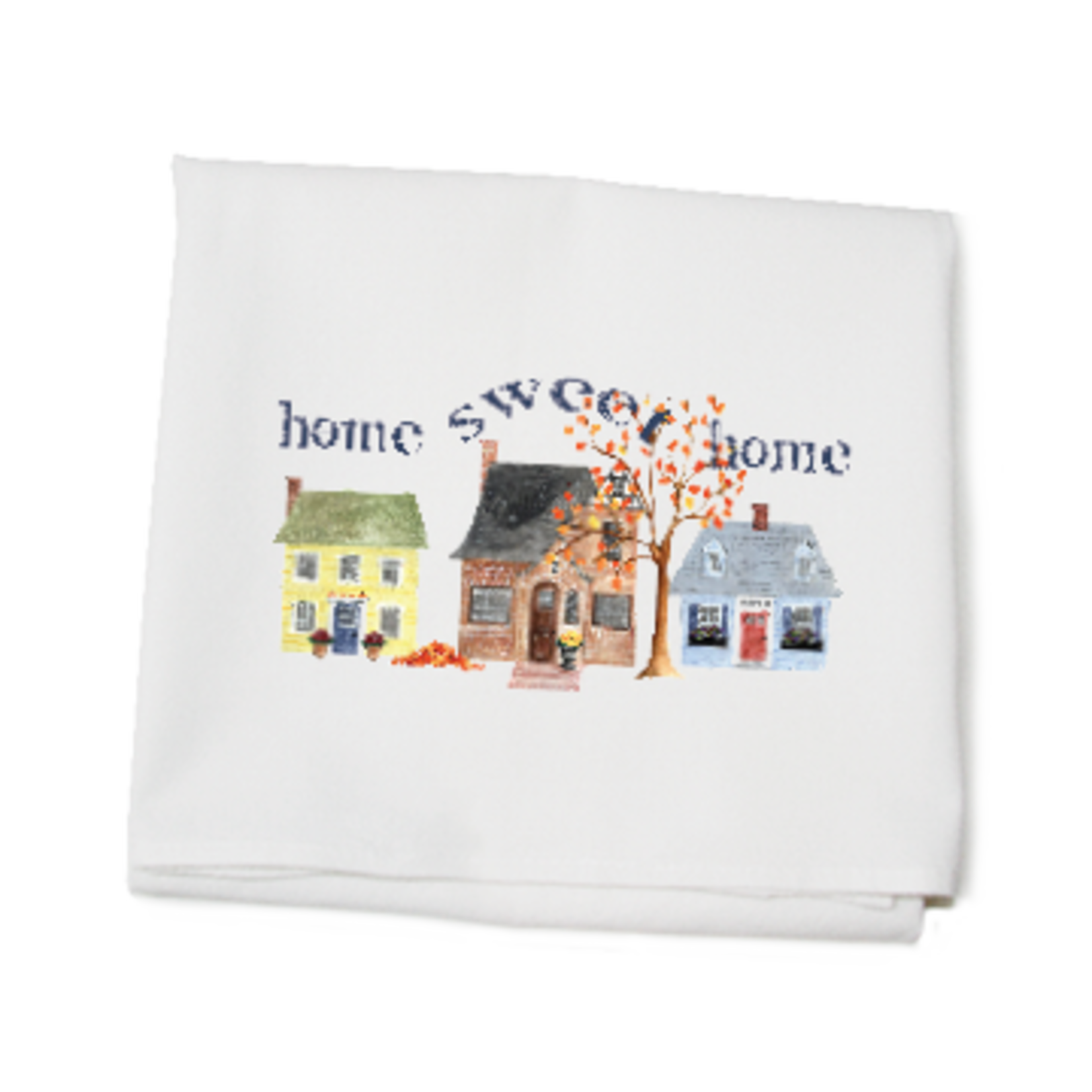 Tina Labadini Designs Tina Labadini Designs - Tea Towel - Fall Houses Home Sweet Home