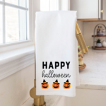 Rustic Marlin Rustic Marlin - Tea Towel - Happy Halloween