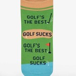 Blue Q Blue Q - Sneaker Socks -Golf Sucks
