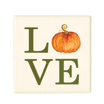 Tina Labadini Designs Tina Labadini Designs - Coaster - Love Pumpkin