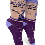 Groovy Things - Womens Crew Socks - Give a Shit Fairy
