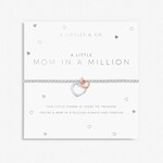 A Littles & Co - Mom in a Million Bracelet Silver