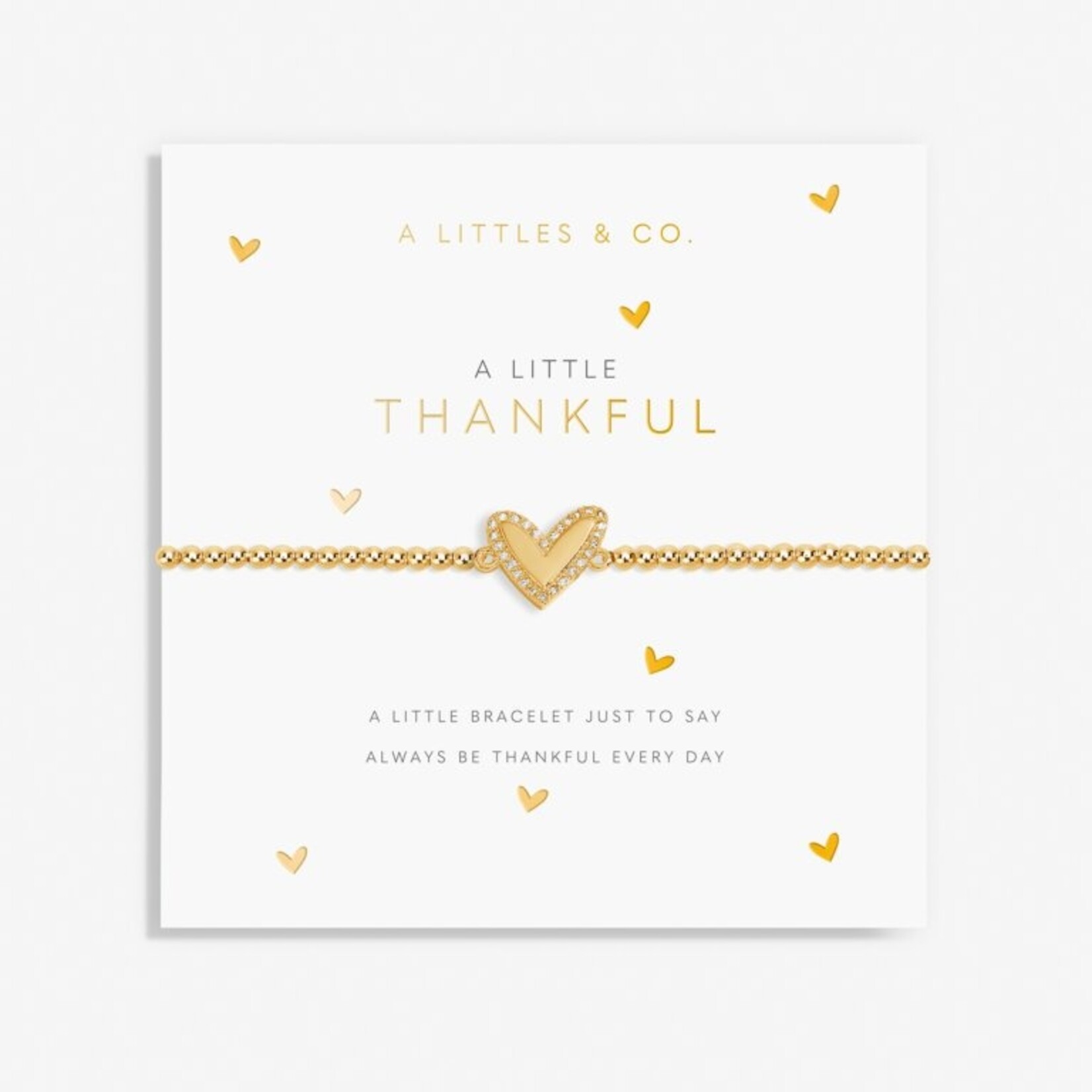 A Littles & Co A Littles & Co - Gold Thankful Bracelet