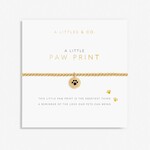 A Littles & Co A Littles & Co - Gold Paw Print Bracelet