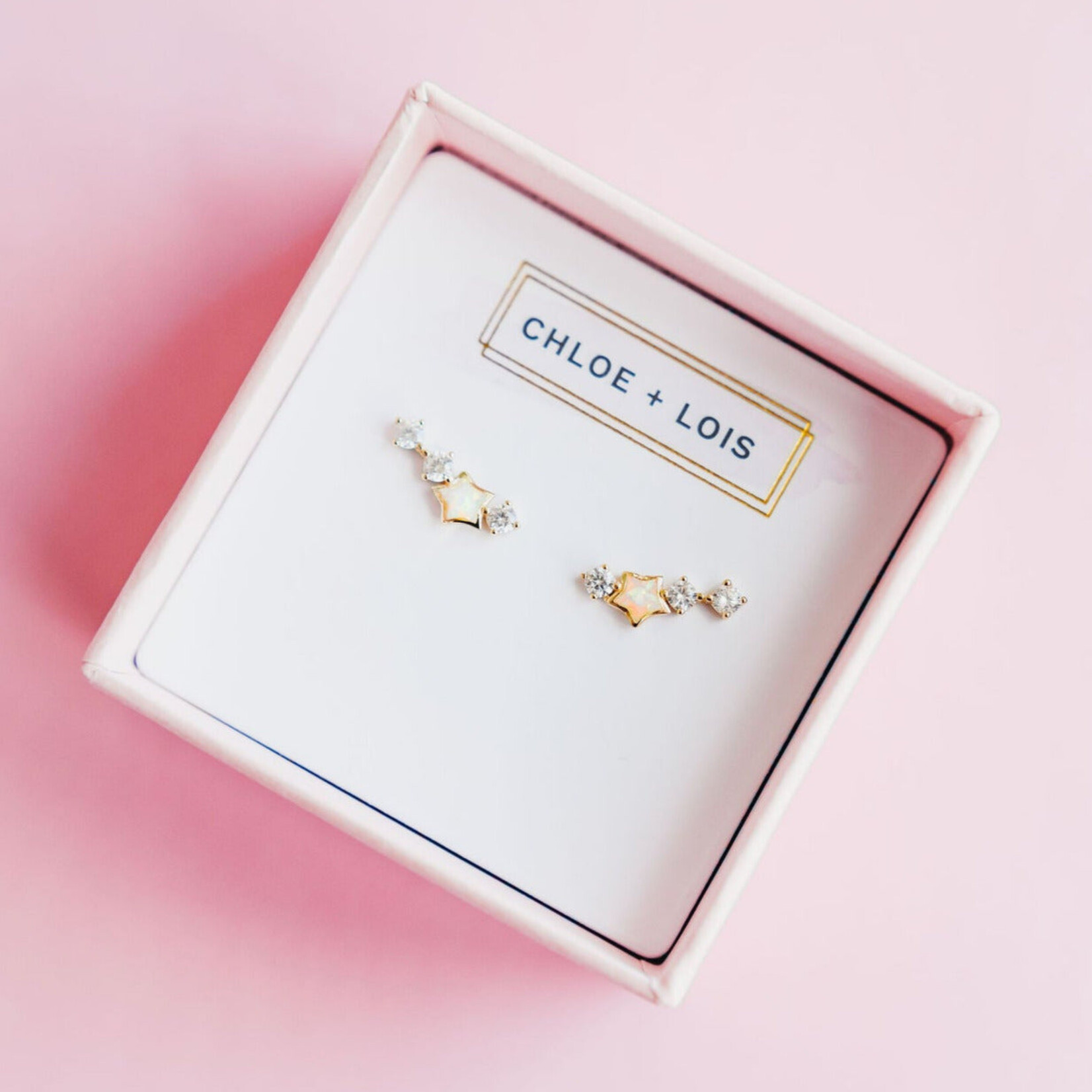 Chloe + Lois Chloe + Lois - Starry Night Mini Earring Climbers - 14K Gold