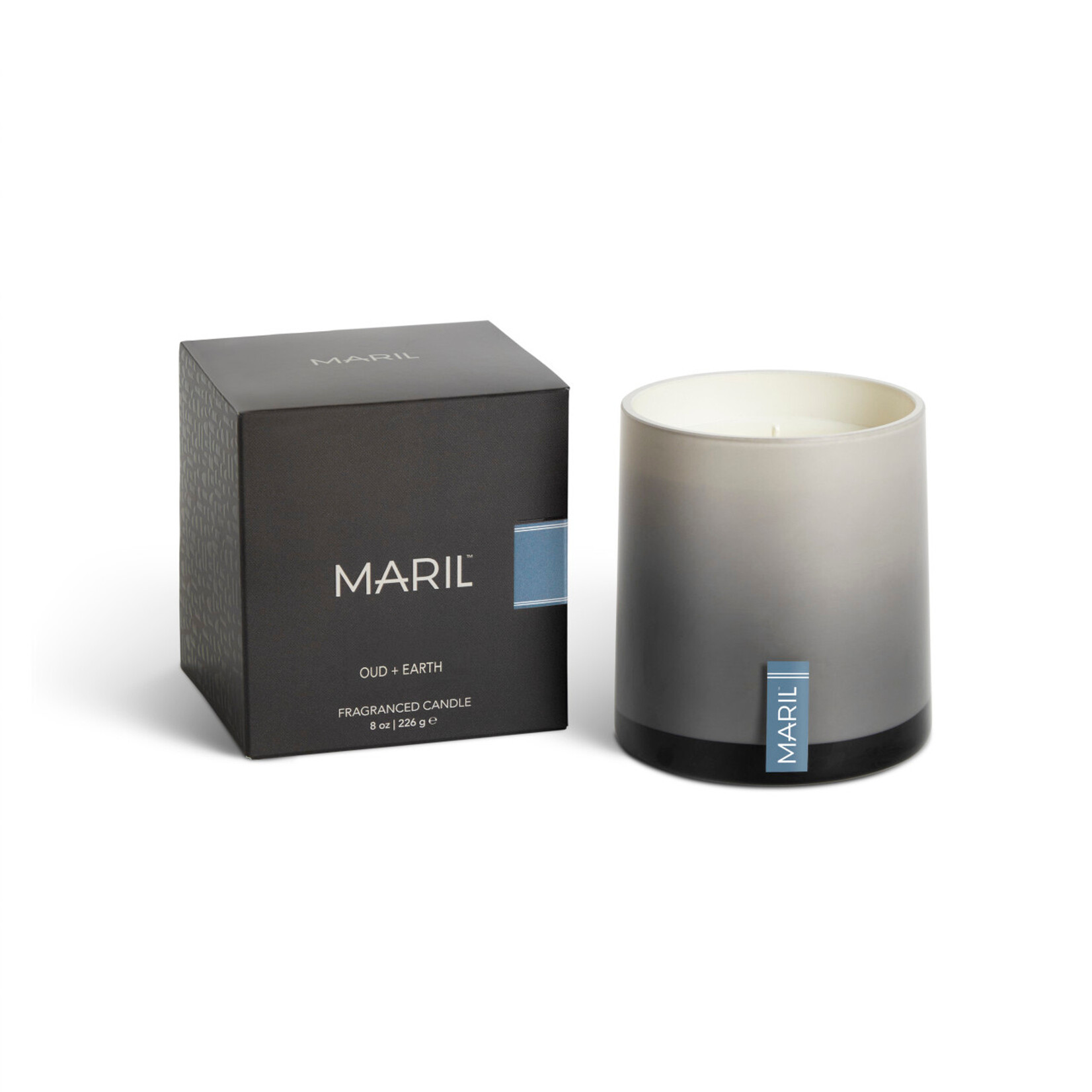 Maril Maril - 8oz Poured Candle - Oud & Earth