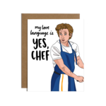 Brittany Paige Brittany Paige - Friendship Card - Yes Chef