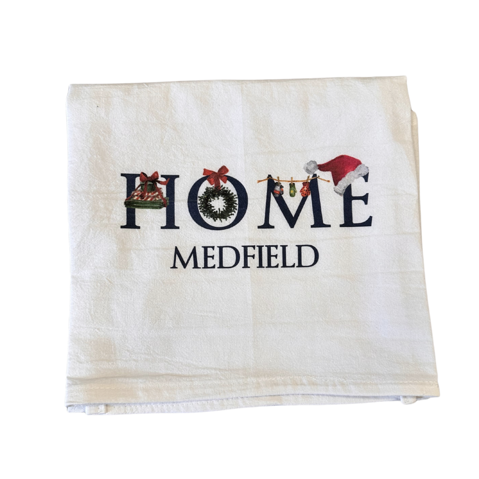 Tina Labadini Designs Tina Labadini Designs - Tea Towel - Home in Medfield