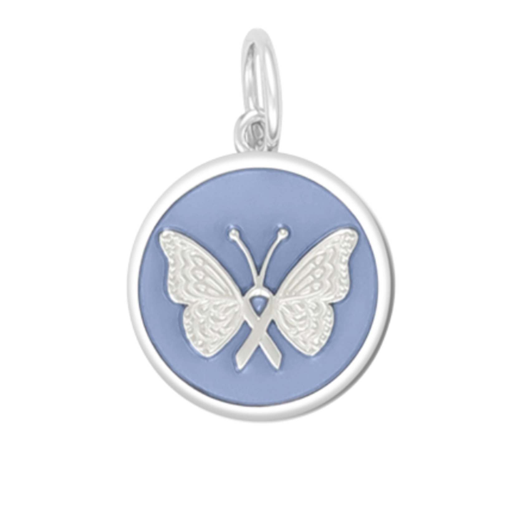 LoLa & Company Lola American Cancer Society Butterfly Silver