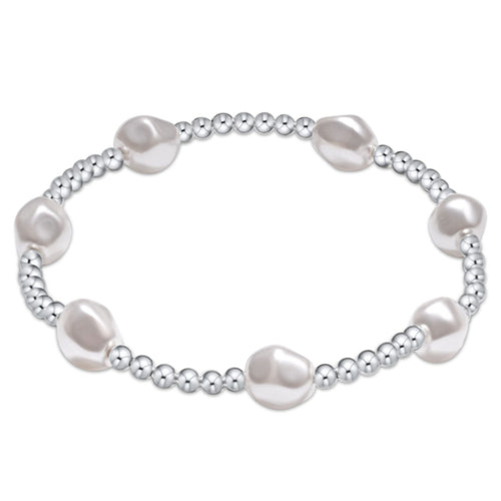 enewton Enewton - Admire Sterling 3mm Bracelet - Pearl