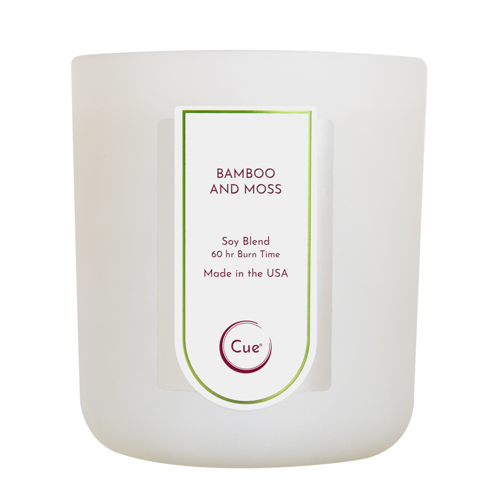 Cue Cue - 12oz Candle - Bamboo and Moss