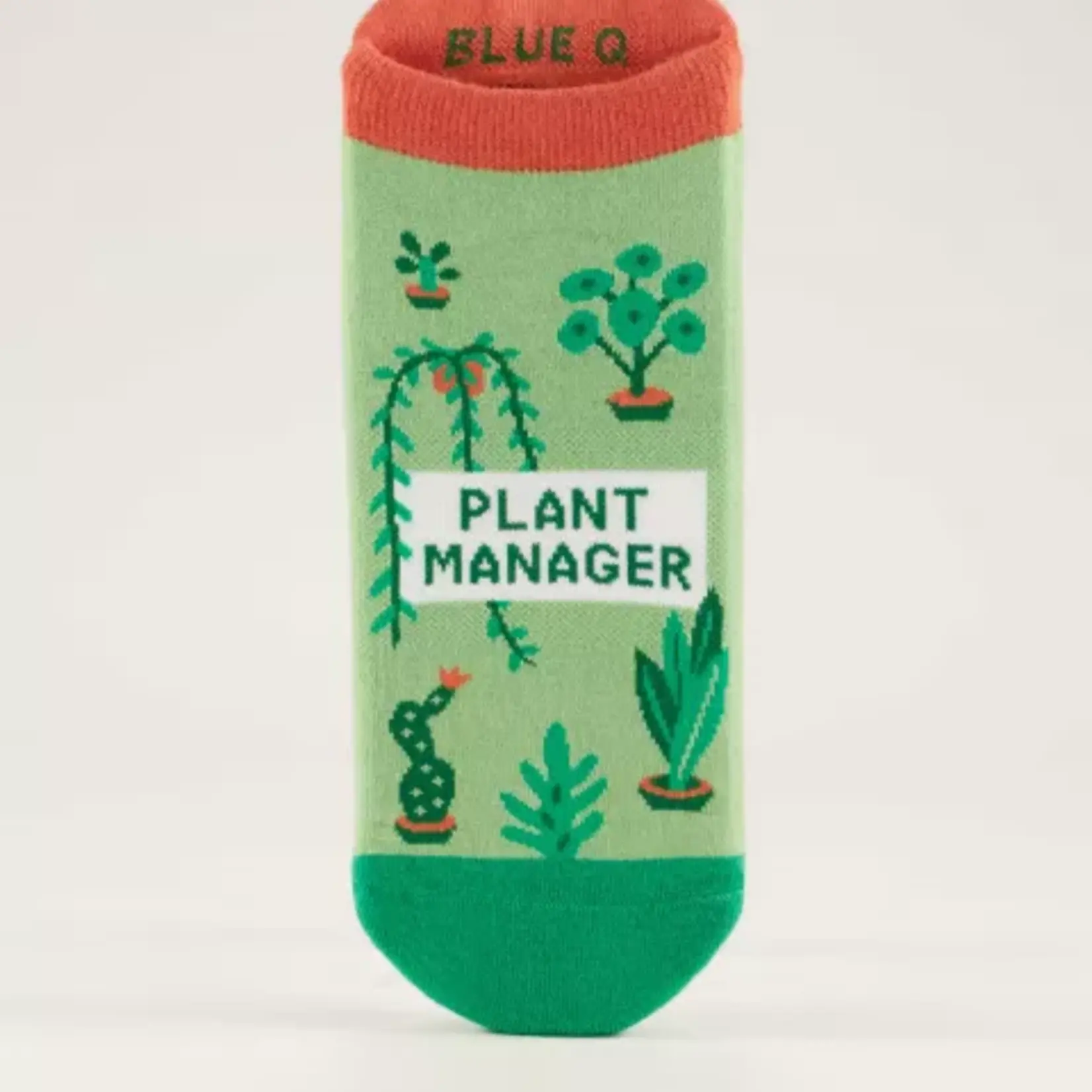 Blue Q Blue Q - S/M Plant Manager Sneaker Socks
