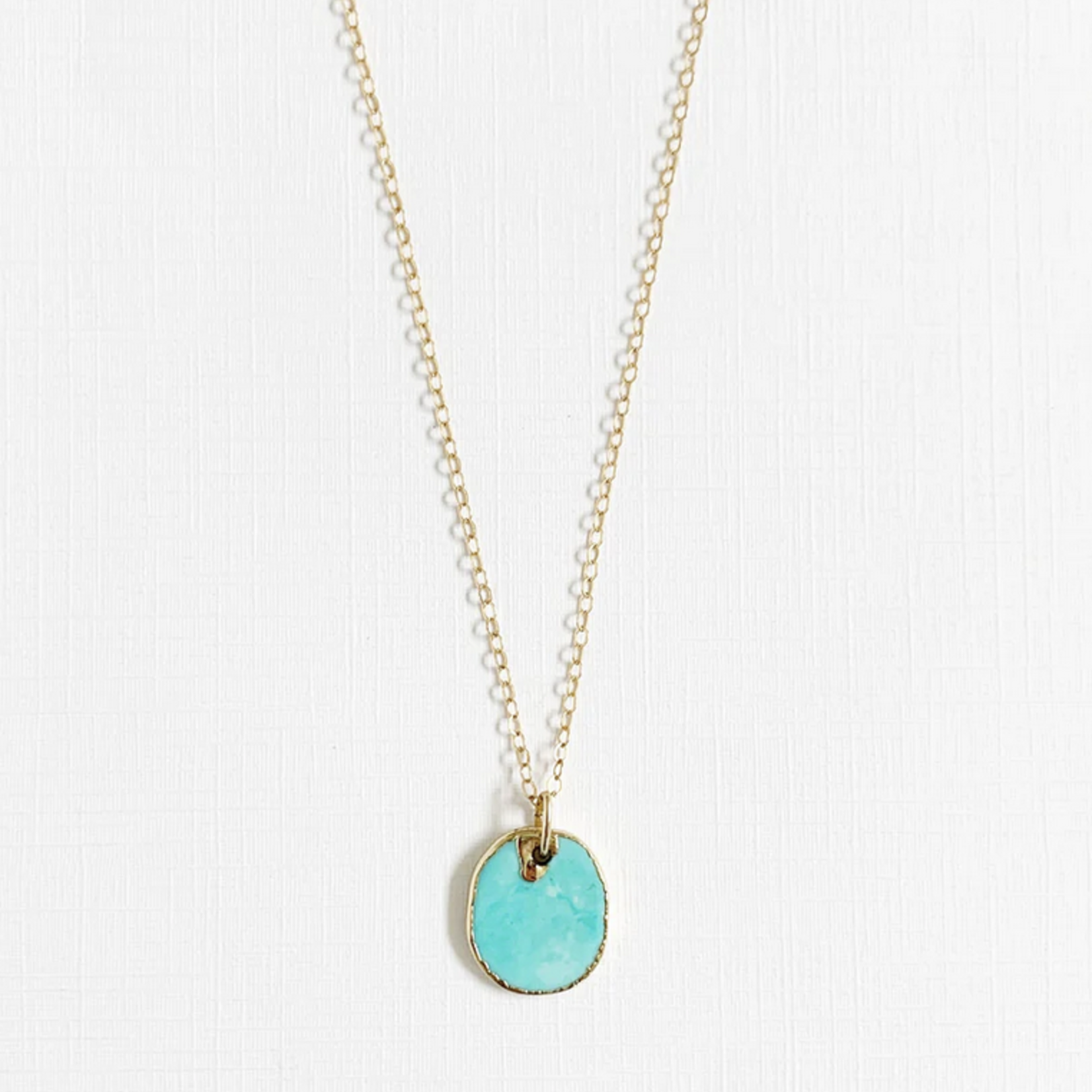 True By Kristy True By Kristy - Gold Filled Necklace - Free Spirit Turquoise
