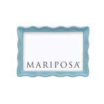 Mariposa Mariposa - Wavy 4x6 Frame - Aqua