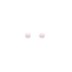 Rebecca Accessories Rebecca Accessories - Earrings - Pink Pearl Post