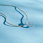 &LIVY &LIVY - Silver Shade HYEVIBE Light Prism Crystal Necklace Sliders
