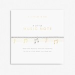 A Littles & Co A  Littles & Co - Silver Music Note Bracelet