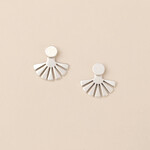 Scout Curated Wears Scout Curated Wears - Refined Earring Collection - Starburst Ear Jacket/Sterling Silver