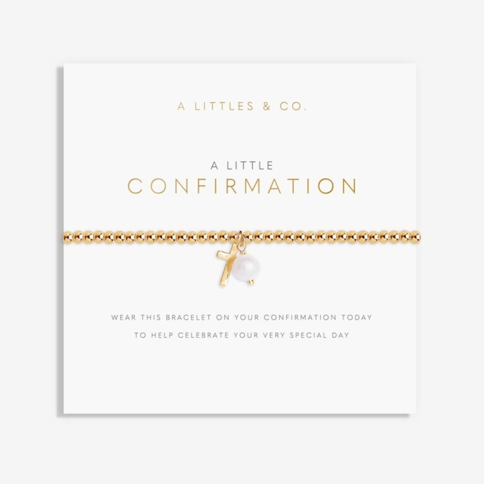 A Littles & Co A  Littles & Co - Gold Confirmation Bracelet