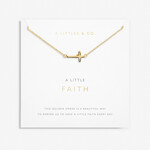 A Littles & Co A  Littles & Co - Gold Faith Necklace