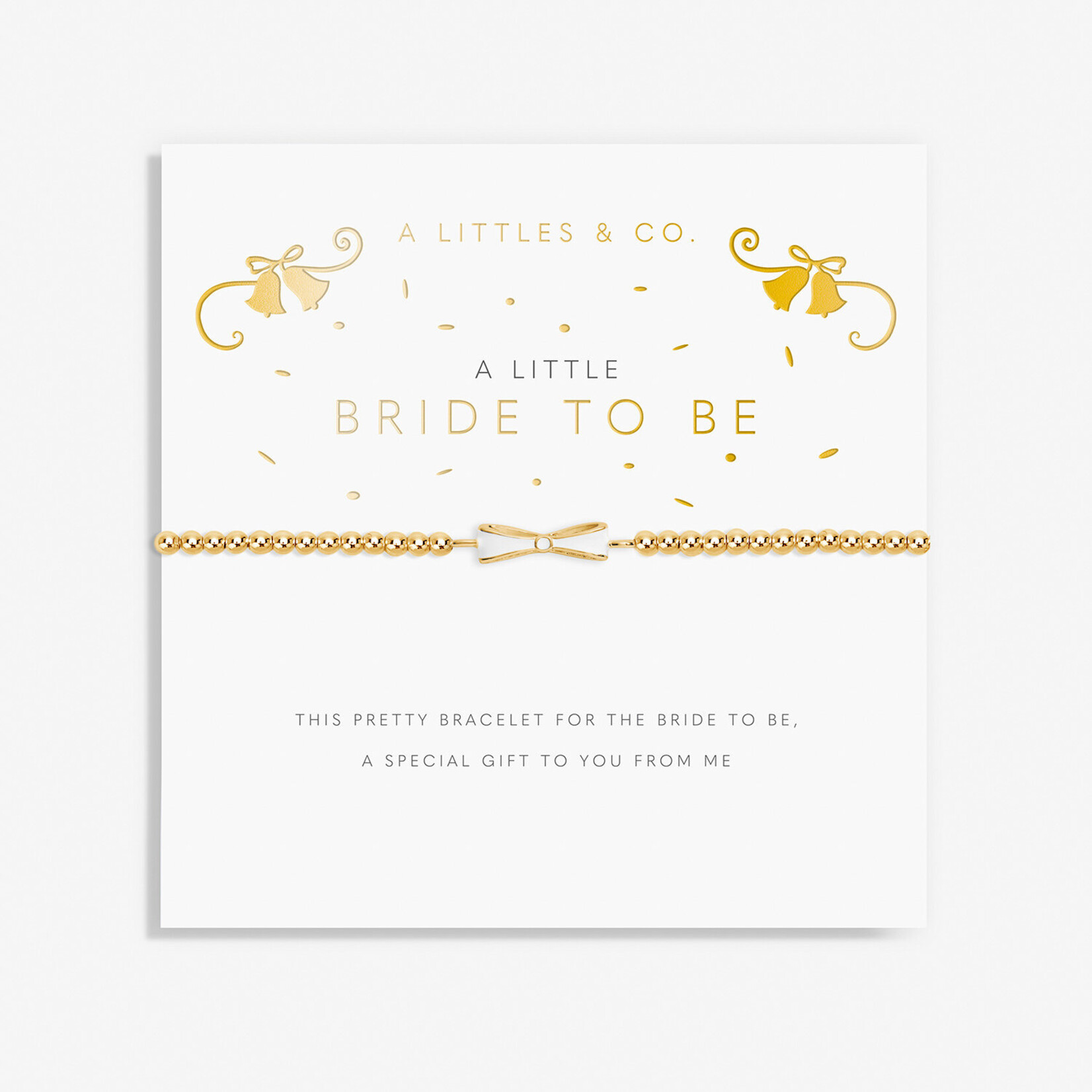 A Littles & Co A  Littles & Co - Bride To Be Bracelet - Gold