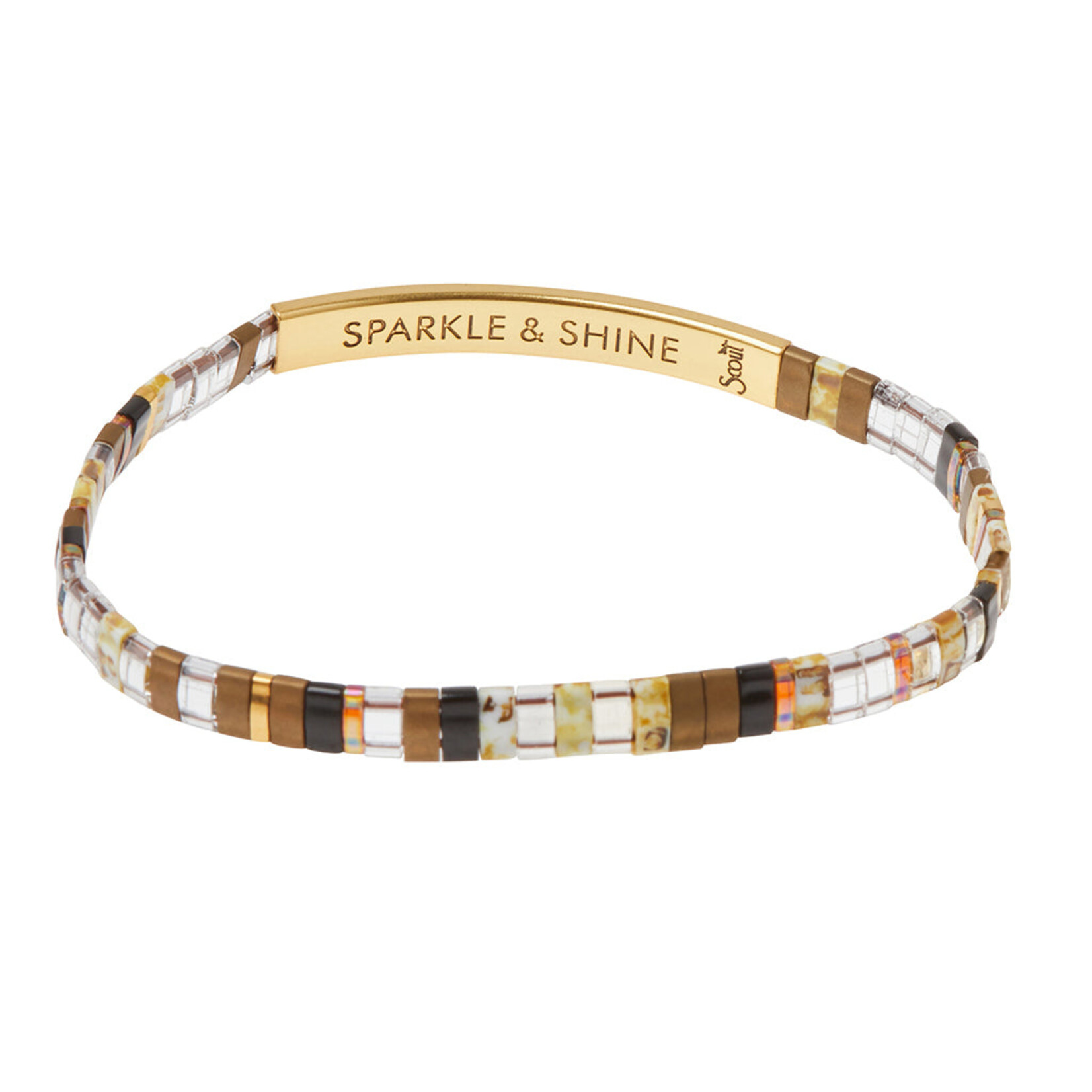 Scout Curated Wears Scout Curated Wears - Good Karma Bracelet - Sparkle & Shine Topaz/Gold