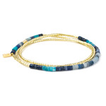 Scout Curated Wears Scout Curated Wears - Ombre Stone Wrap - Midnight/Gold