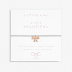 A Littles & Co A  Littles & Co - Silver & Rose Gold Children's Beautiful Bracelet