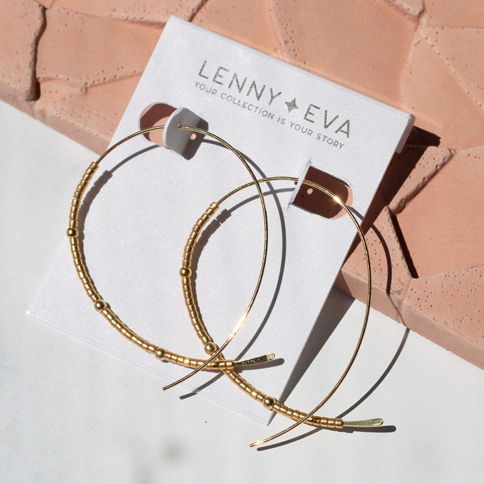 Lenny & Eva Lenny & Eva - Confetti Earrings - Gold