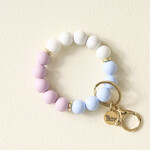 The Darling Effect The Darling Effect - Hands Free Keychain Wristlet - Periwinkle Skies