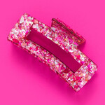 Taylor Elliott Designs - Claw Clip - Pink Confetti