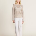 Barefoot Dreams Barefoot Dreams - Stone Sunbleached Open Stitch Pullover