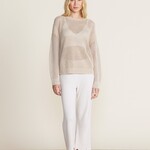 Barefoot Dreams Barefoot Dreams - Sunbleached Open Stitch Pullover - Stone