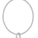 enewton Enewton - Sterling 2mm bracelet - Love sterling charm