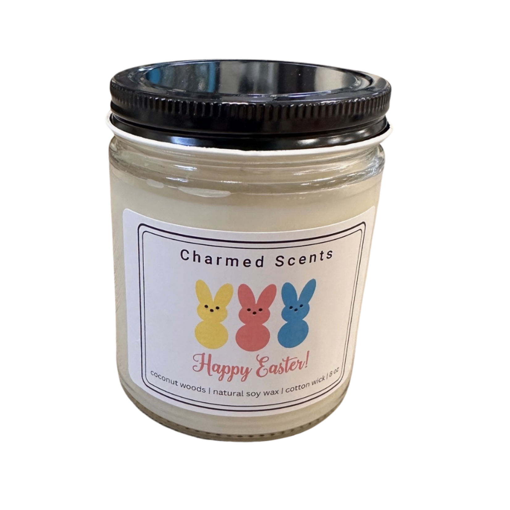 Charmed Scents - 8 oz Soy Candle - Happy Easter