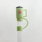 Harris Girls & Co - Straw Cover - Green Cup