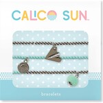 Calico Sun - Bracelets - Emma Silver Paper Airplanes