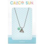 Calico Sun - Necklaces - Emma Silver Paper Airplane