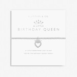 A Littles & Co A Littles & Co - Silver Birthday Queen Bracelet