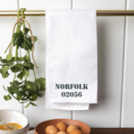 Rustic Marlin Rustic Marlin - Norfolk 02056 Tea Towel - Stone