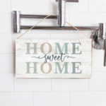Rustic Marlin Rustic Marlin - Twine Sign - Home Sweet Home