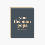 2021 Co 2021 Co - You The Man Pops Father's Day Card