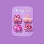 Taylor Elliot Designs Taylor Elliott Designs - Claw Clips - Pink Confetti Mini