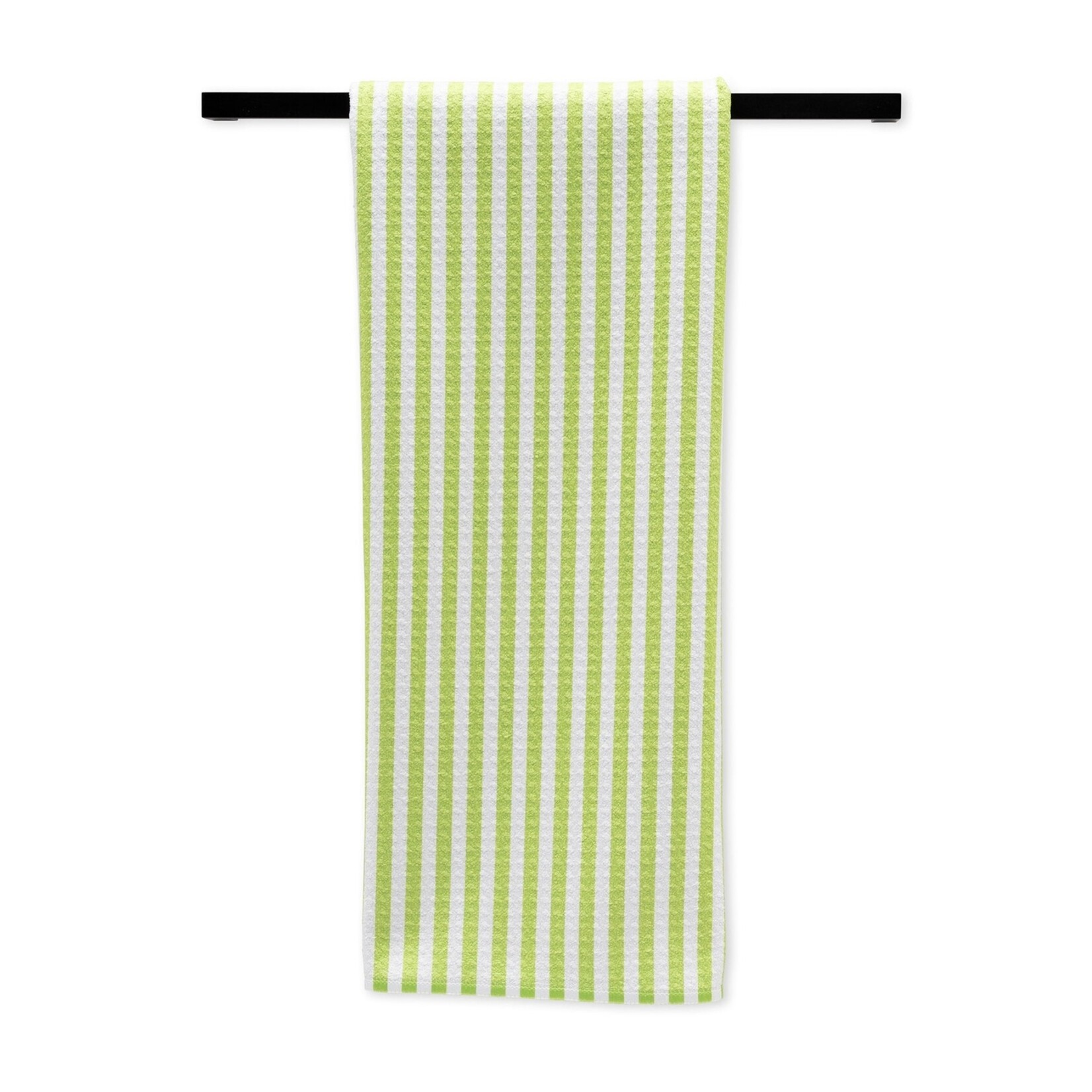 Geometry Geometry - Summer Stripe Green Kitchen Tea Towel