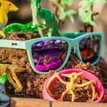 Goodr Goodr - Electric Dinotopia Carnival Sunglasses