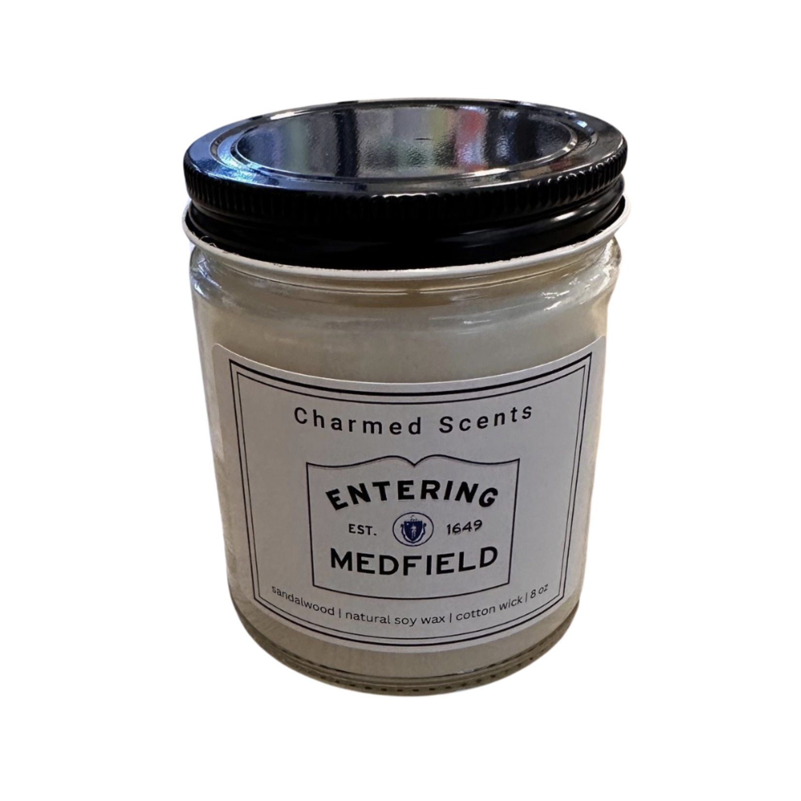 Charmed Scents - 8 oz Soy Candle - Entering Medfield