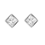 Wheeler - Crystal Diamond Sterling Silver Earring
