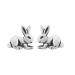 Wheeler - Rabbit Sterling Silver Earring