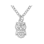 Wheeler - Owl Sterling Silver Pendant