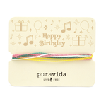 Pura Vida Pura Vida - Happy Birthday Gifting Original Bracelet
